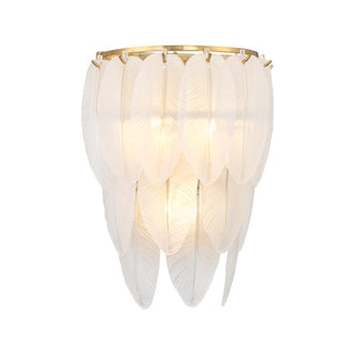 Boa 3-Light Wall Sconce in Warm Brass by Breegan Jane