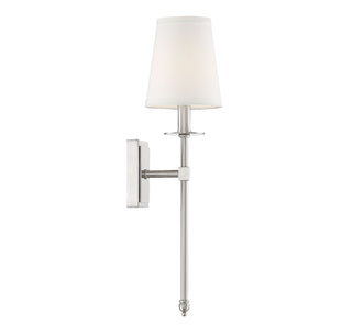 Monroe 1-Light Wall Sconce in Satin Nickel
