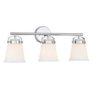 Kaden 3-Light Bathroom Vanity Light in Polished Chrome