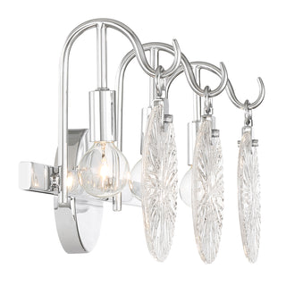 Addison 3-Light Bathroom Vanity Light in Polished Chrome