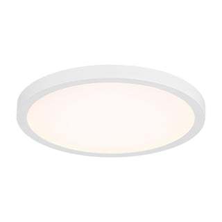 LED Flush Mount in White