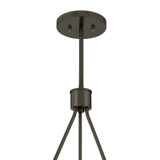 Darien 6-Light Chandelier in Mediterranean Bronze