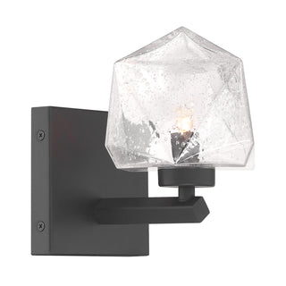 Castello 1-Light Wall Sconce in Matte Black