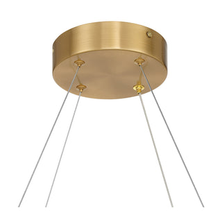 Castello 8-Light Chandelier in Warm Brass