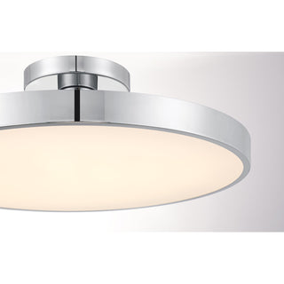 Thayer 1-Light LED Ceiling Light in Chrome
