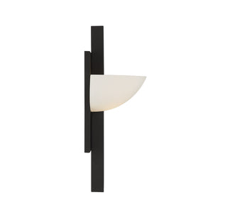 Fallon 1-Light Wall Sconce in Matte Black