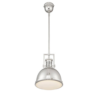Chival 1-Light Pendant in Polished Nickel
