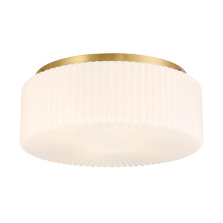 Edgemont 4-Light Ceiling Light in Warm Brass