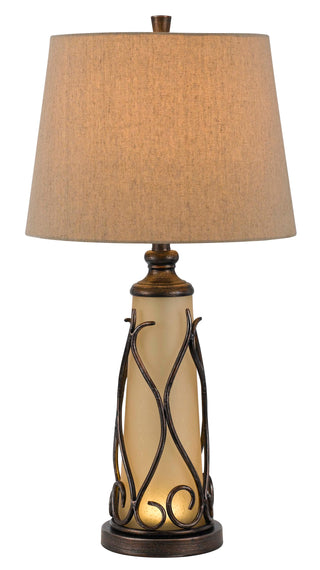 150W 3 Way Taylor Table Lamp With 1W Led Night Light