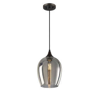 1-Light Mini Pendant in Oil Rubbed Bronze