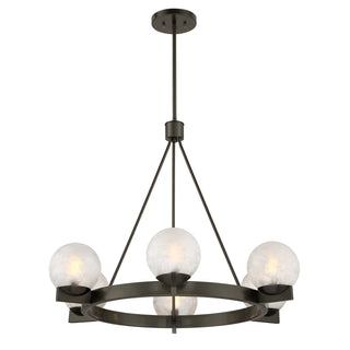 Darien 6-Light Chandelier in Mediterranean Bronze
