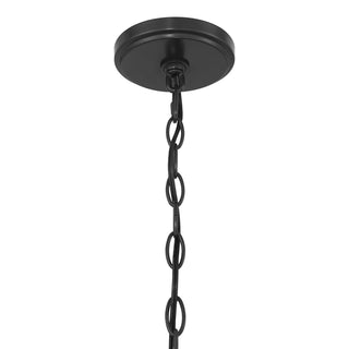 Hearst 8-Light Chandelier in Black Tourmaline