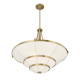 Constantine 4-Light Chandelier in Warm Brass
