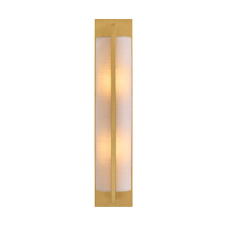 Carver 2-Light Wall Sconce in Warm Brass
