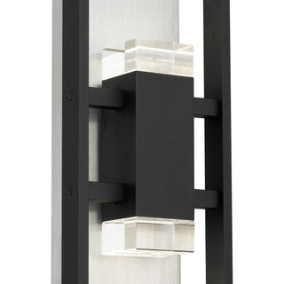 Mars Wall Sconce  Sand Black
