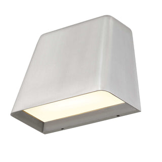 Bull Wall Sconce  Brushed Aluminum