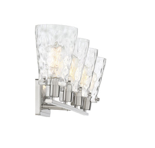 Vaughan 4-Light Bathroom Vanity Light in Satin Nickel