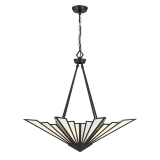 Rivage 4-Light Pendant in Matte Black