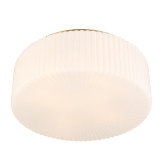 Edgemont 4-Light Ceiling Light in Warm Brass