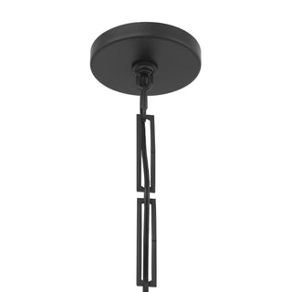 Harding 1-Light Pendant in Matte Black