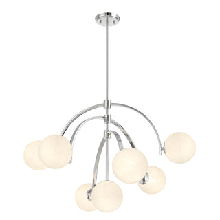 Marias 7-Light Chandelier in Polished Chrome