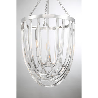 Jennings 3-Light Pendant in Polished Nickel