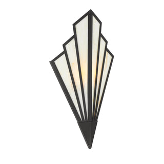 Rivage 1-Light LED Wall Sconce in Matte Black