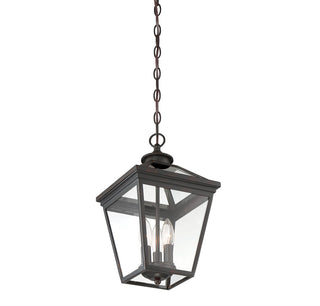 Ellijay 3-Light Outdoor Hanging Lantern in English Bronze