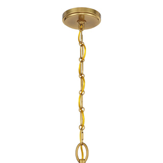Champlain 5-Light Chandelier in Warm Brass
