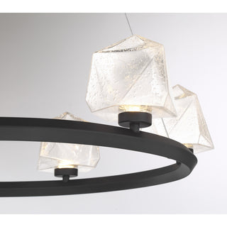 Castello 6-Light Chandelier in Matte Black