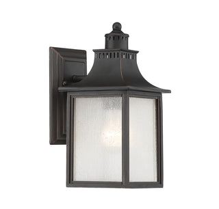 Monte Grande 1-Light Outdoor Wall Lantern in English Bronze