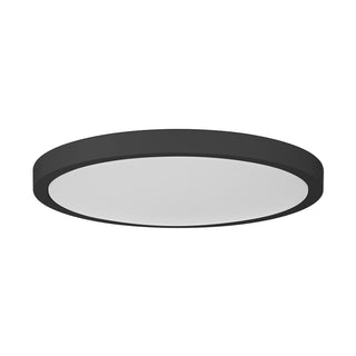 15" LED Flush Mount in Black