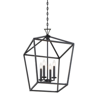 Townsend 4-Light Pendant in Classic Bronze
