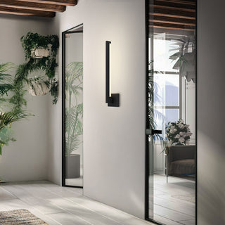 Lana Wall Sconce  Sand Black