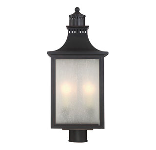 Monte Grande 3-Light Outdoor Post Lantern in English Bronze