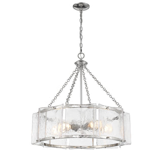 Genry 5-Light Pendant in Polished Nickel