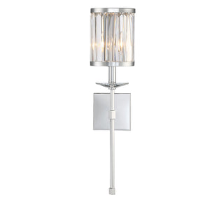 Ashbourne 1-Light Wall Sconce in Polished Chrome