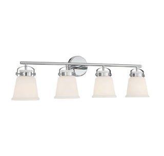 Kaden 4-Light Bathroom Vanity Light in Polished Chrome