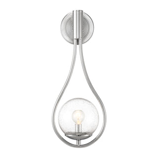 Encino 1-Light Wall Sconce in Polished Chrome