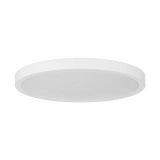 15" LED Flush Mount in White