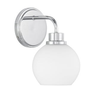 1-Light Wall Sconce in Chrome
