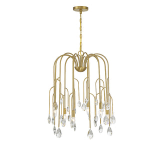 Anholt 6-Light Chandelier in Noble Brass
