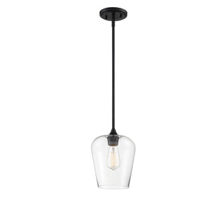 Octave 1-Light Pendant in Black
