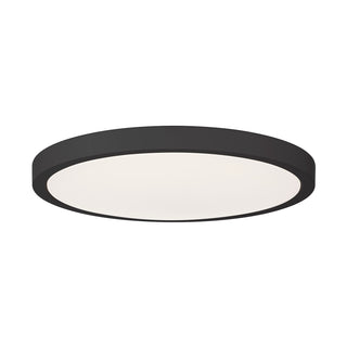 15" LED Flush Mount in Black
