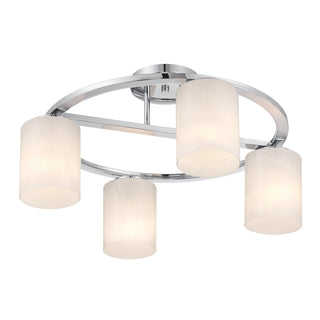 Herron 4-Light Ceiling Light in Chrome