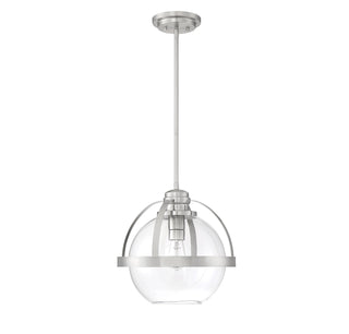 Pendleton 1-Light Pendant in Satin Nickel