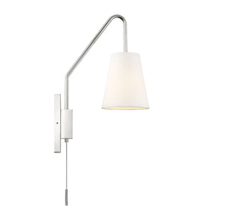 Owen 1-Light Adjustable Wall Sconce in Polished Nickel