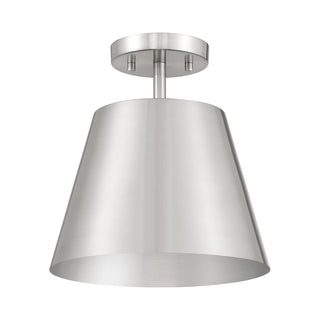 1-Light Ceiling Light in Brushed Nickel