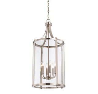 Penrose 6-Light Pendant in Satin Nickel