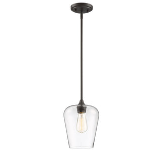Octave 1-Light Pendant in English Bronze